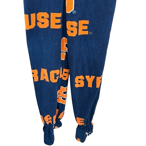 Concepts‎ Sports Syracuse Orange Adult Footed Pajamas Small Blue Orange - Picture 2 of 14